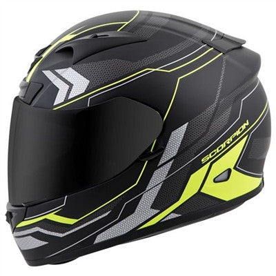 Scorpion 2017 EXO-R710 Transect Full Face Helmet - Hi-Viz