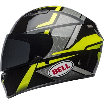 Bell Qualifier Full Face Helmet - Flare Gloss Black/Hi-Viz