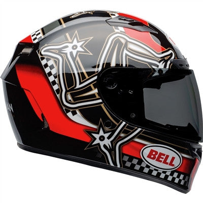 Bell Qualifier DLX MIPS Full Face Helmet - Isle of Man 2020 Gloss Red/Black/White