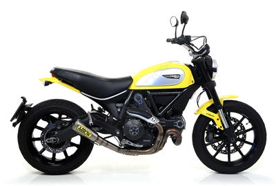 Arrow Pro-Race Titanium Slip-on Exhaust - Ducati Scrambler 800