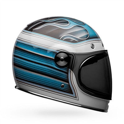 Bell Bullitt SE Barracuda Cruiser Helmet - Gloss White/Red/Blue