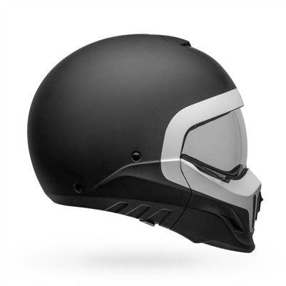 Bell Broozer Modular Helmet - Cranium Matte Black/White