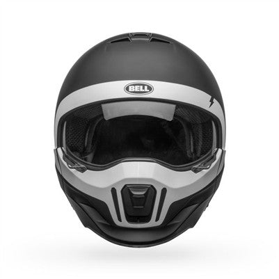 Bell Broozer Modular Helmet - Cranium Matte Black/White