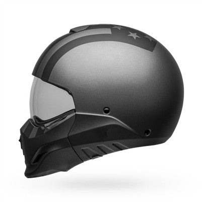 Bell Broozer Modular Helmet - Free Ride Matte Grey/Black