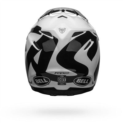 Bell Moto-9 Flex Fasthouse Newhall Offroad Helmet - Gloss White/Black