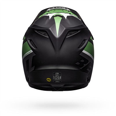 Bell Moto-9 MIPS Prophecy Offroad Helmet - Matte Black/Dark Green