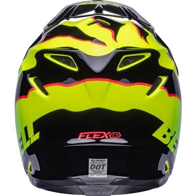 Bell Moto-9S Flex Claw Offroad Helmet - Black/Green