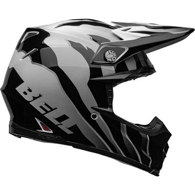 Bell Moto-9S Flex Claw Offroad Helmet - Black/White