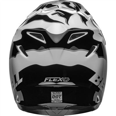 Bell Moto-9S Flex Claw Offroad Helmet - Black/White