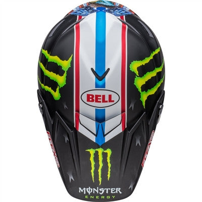Bell Moto-9S Flex Tomac Replica 22 Offroad Helmet - Matte Black/White
