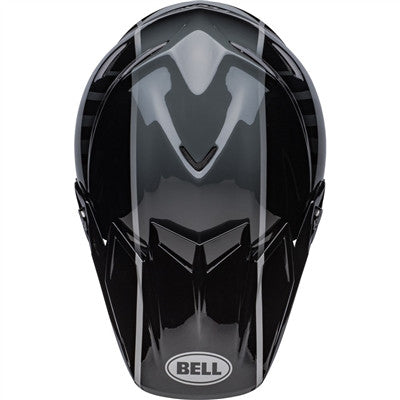 Bell Moto-9S Flex Sprint Offroad Helmet - Matte/Gloss Black/Gray