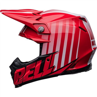 Bell Moto-9S Flex Sprint Offroad Helmet - Matte/Gloss Red/Black