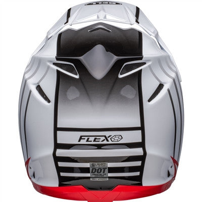 Bell Moto-9S Flex Sprint Offroad Helmet - Matte/Gloss White/Red