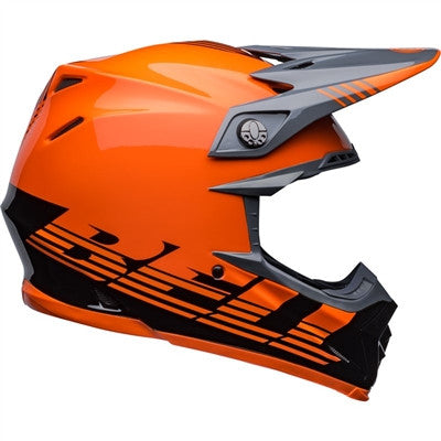 Bell Moto-9 MIPS Louver Offroad Helmet - Black/Orange