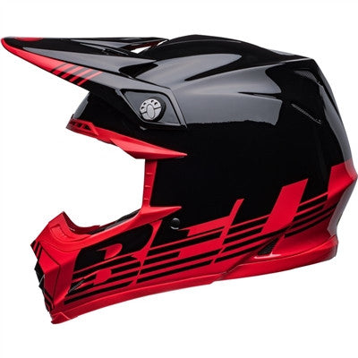 Bell Moto-9 MIPS Louver Offroad Helmet - Black/Red