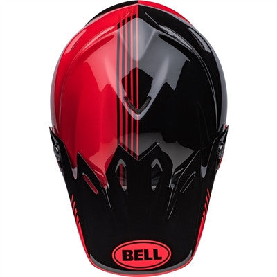 Bell Moto-9 MIPS Louver Offroad Helmet - Black/Red