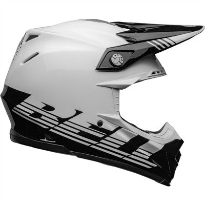 Bell Moto-9 MIPS Louver Offroad Helmet - Black/White