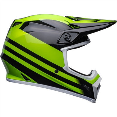 Bell MX-9 MIPS Disrupt Offroad Helmet - Black/Green