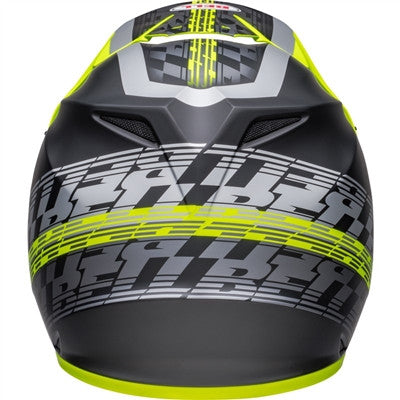 Bell MX-9 MIPS Offset Offroad Helmet - Matte Black/Hi-Viz Yellow