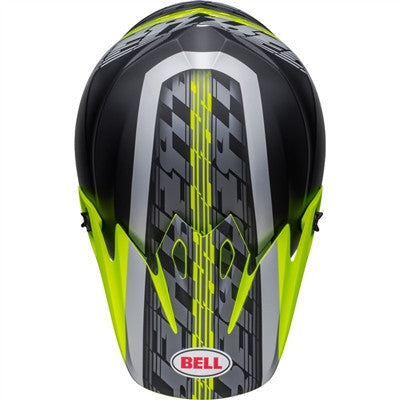 Bell MX-9 MIPS Offset Offroad Helmet - Matte Black/Hi-Viz Yellow