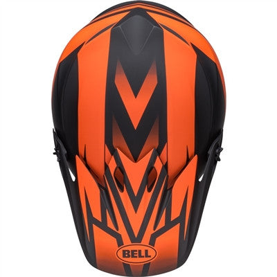 Bell MX-9 MIPS Disrupt Offroad Helmet - Matte Black/Orange