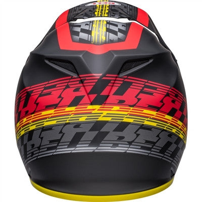 Bell MX-9 MIPS Offset Offroad Helmet - Matte Black/Red