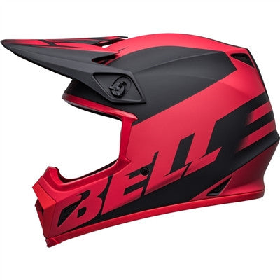 Bell MX-9 MIPS Disrupt Offroad Helmet - Matte Black/Red