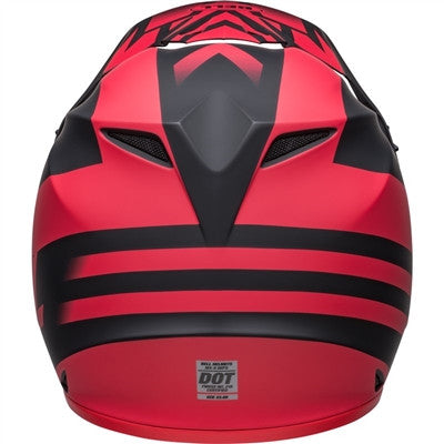 Bell MX-9 MIPS Disrupt Offroad Helmet - Matte Black/Red