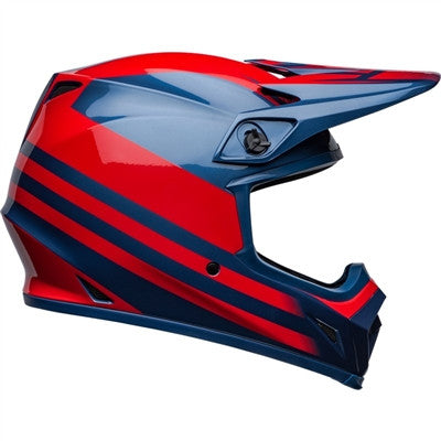 Bell MX-9 MIPS Disrupt Offroad Helmet - True Blue/Red