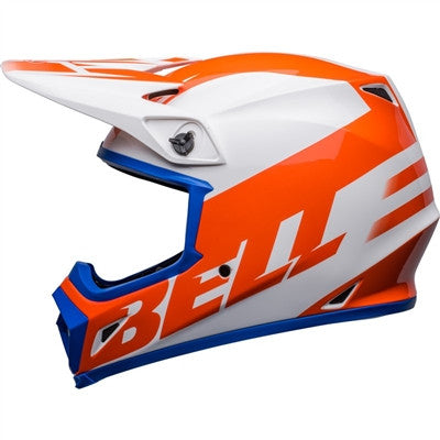 Bell MX-9 MIPS Disrupt Offroad Helmet - White/Orange