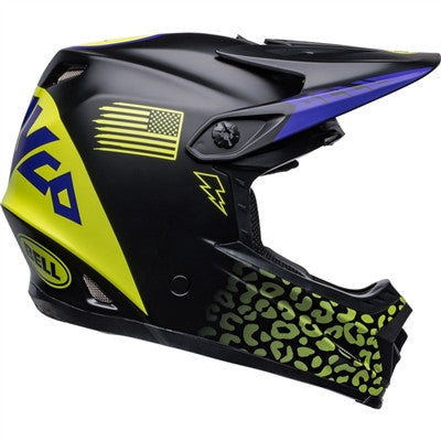 Bell Youth Moto-9 MIPS Slayco Offroad Helmet - Matte Black/Hi-Viz Yellow