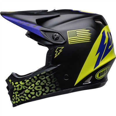 Bell Youth Moto-9 MIPS Slayco Offroad Helmet - Matte Black/Hi-Viz Yellow
