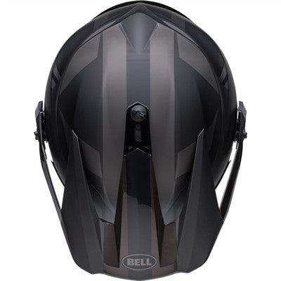 Bell MX-9 ADV MIPS Marauder Offroad Helmet - Matte Black/Gloss Black
