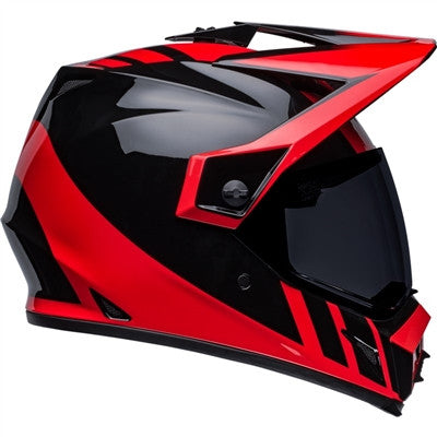 Bell MX-9 ADV MIPS Dash Offroad Helmet - Black/Red