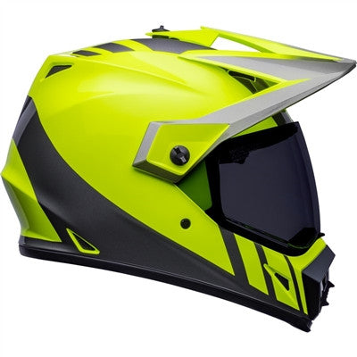 Bell MX-9 ADV MIPS Dash Offroad Helmet - Hi-Viz Yellow/Gray