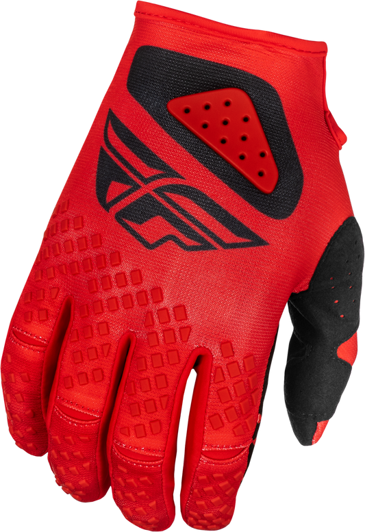 FLY Racing 2025 Youth Kinetic Center Gloves Red/Black