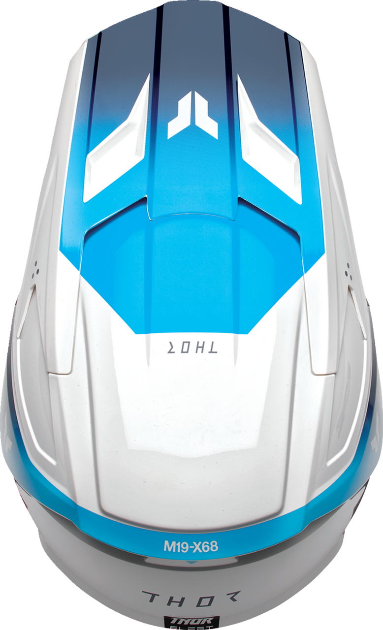 Thor 2025 Youth Fleet Helmet Storm White/Navy