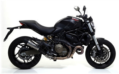 Arrow Jet Race Titanium Exhaust Slip-On - Ducati Monster 821