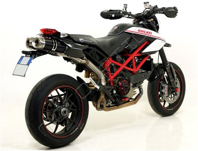 Arrow "Short" Slip-On Full System Exhaust - Ducati Hypermotard 1100
