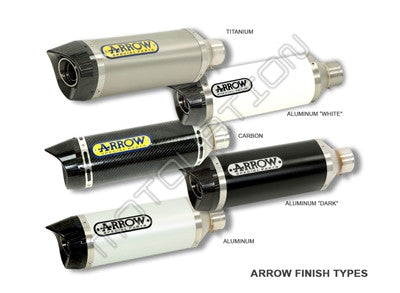 Arrow "Short" Slip-On Full System Exhaust - Ducati Hypermotard 1100