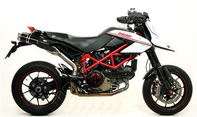 Arrow "Short" Slip-On Full System Exhaust - Ducati Hypermotard 1100