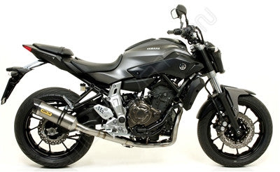Arrow Thunder Full Exhaust System - Yamaha FZ-07