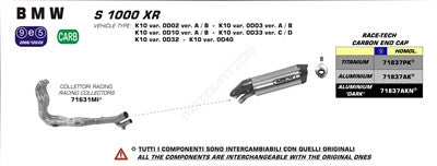 Arrow Race-Tech Titanium Exhaust - BMW S1000XR