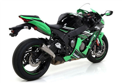 Arrow Pro-Race Titanium Cap Exhaust - Kawasaki Ninja ZX-10R