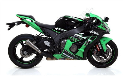 Arrow Pro-Race Titanium Cap Exhaust - Kawasaki Ninja ZX-10R
