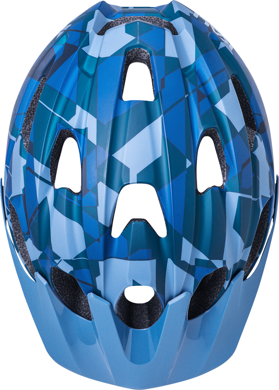 Kali Pace Camo Bicycle Helmet Camo Matte Thunder Blue