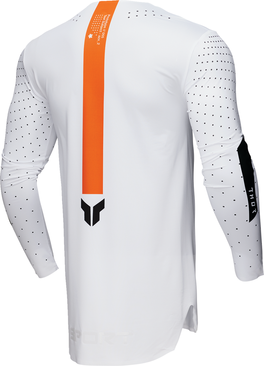 Thor 2025 SPORTMODE Rogue Jersey White/Orange