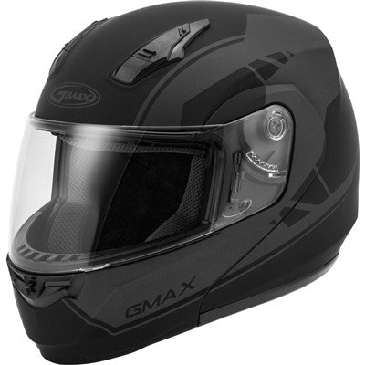 GMAX 2019 MD-04 Article Modular Helmet - Matte Black/Grey