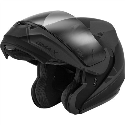 GMAX 2019 MD-04 Article Modular Helmet - Matte Black/Grey