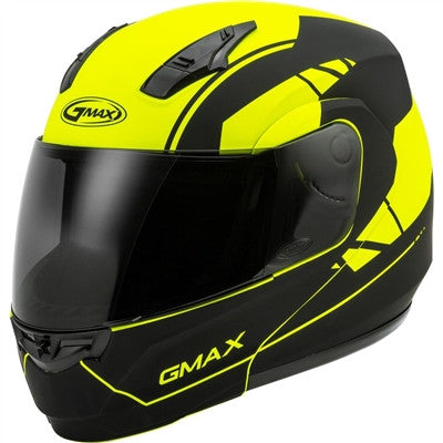 GMAX 2019 MD-04 Article Modular Helmet - Matte Hi-Vis/Black